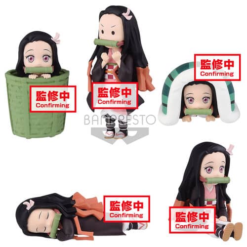 Figura World Collectable Nezuko Kamado Demon Slayer Kimetsu No Yaiba surtido 7cm - Espadas y Más