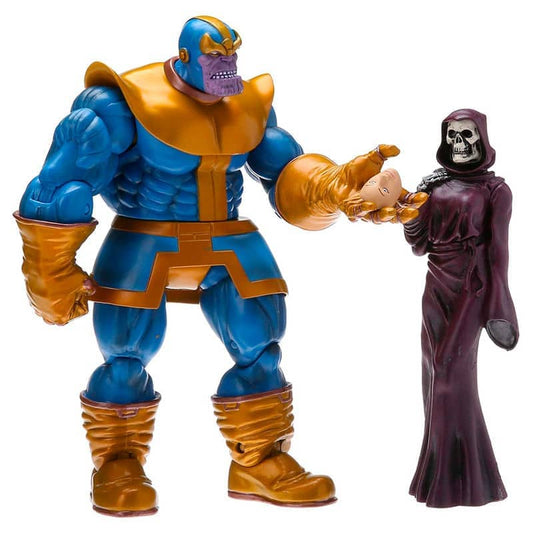 Figuras Thanos + Muerte Marvel Select - Espadas y Más