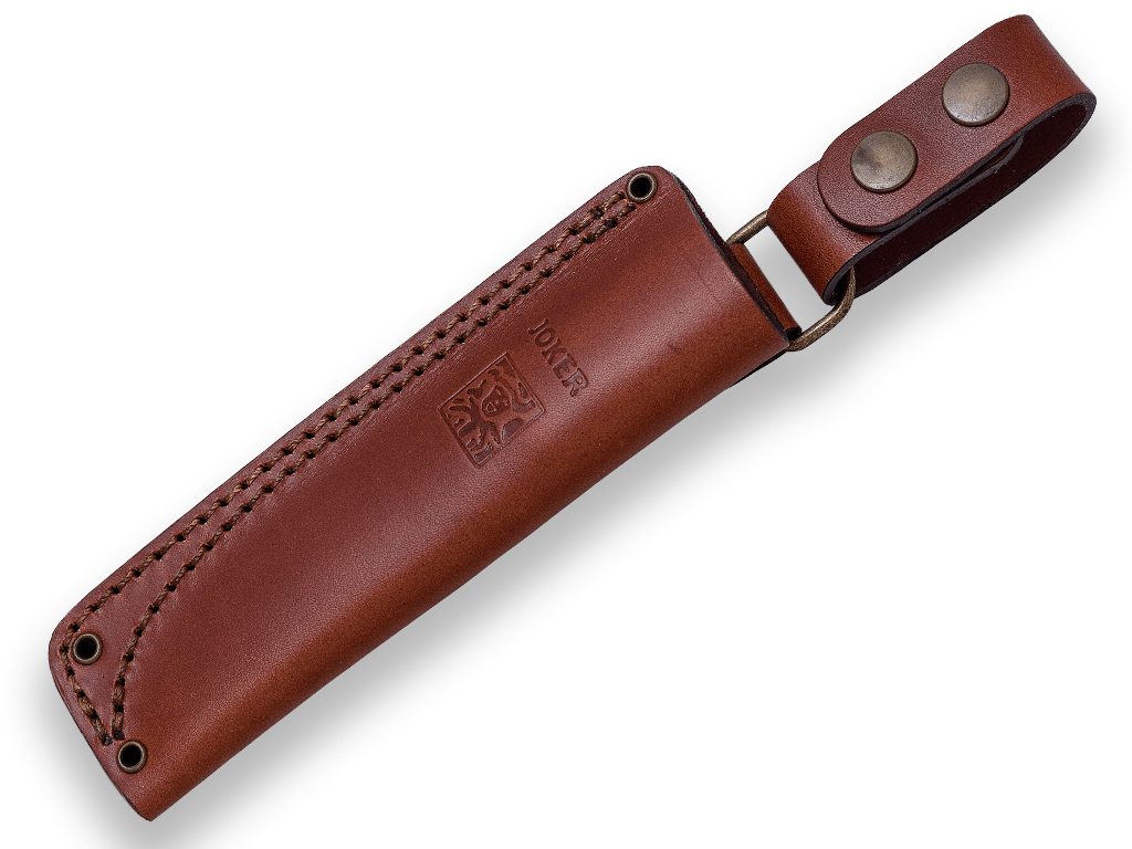 CUCHILLO BUSHCRAFT Y SUPERVIVENCIA JOKER EMBER SCANDI ABEDUL RIZADO CL122 - Espadas y Más