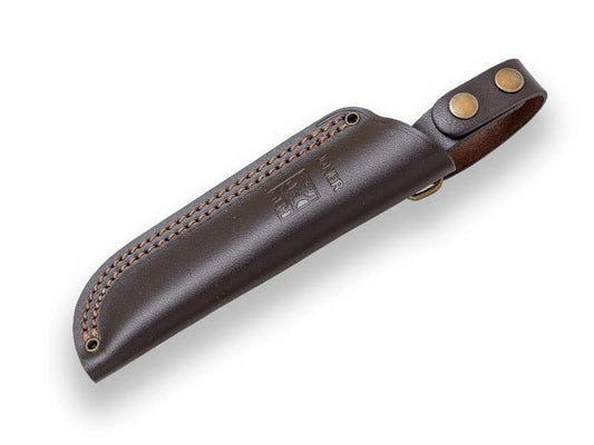 CUCHILLO BUSHCRAFT JOKER NESSMUK, MANGO DE NOGAL CN132 - Espadas y Más