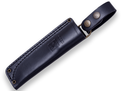 CUCHILLO BUSHCRAFT Y SUPERVIVENCIA JOKER EMBER FLAT MANGO DE MICARTA CANVAS NEGRA CM123 - Espadas y Más