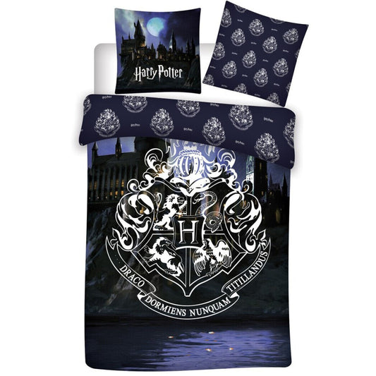 Funda nordica Hogwarts Harry Potter cama 135 algodon - Espadas y Más