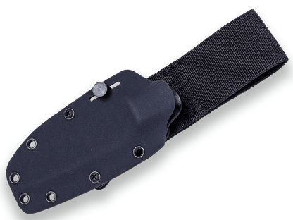 CUCHILLO BUSHCRAFT Y SUPERVIVENCIA JOKER BS9 LYNX. ACERO Bá–HLER N695, MANGO CANVAS MICARTA, HOJA 10,5 CM. FUNDA KYDEX INCLUIDA. CN111-K - Espadas y Más