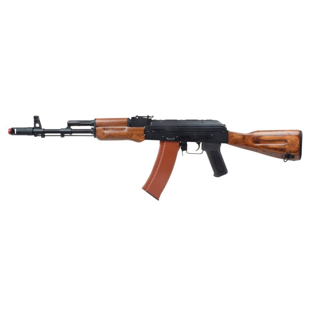 FUSIL ELÉCTRICO CYMA SERIE AK MADERA REAL (CM008) - Espadas y Más