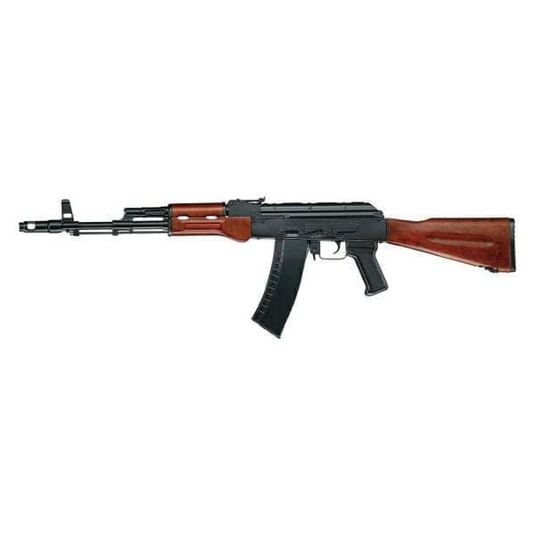 FUSIL ELÉCTRICO ICS AK74 MAR CULATA DE MADERA FIJA (IC-36) - Espadas y Más