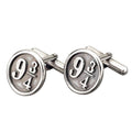 Gemelos Platform 9 3/4 Harry Potter plata - Espadas y Más