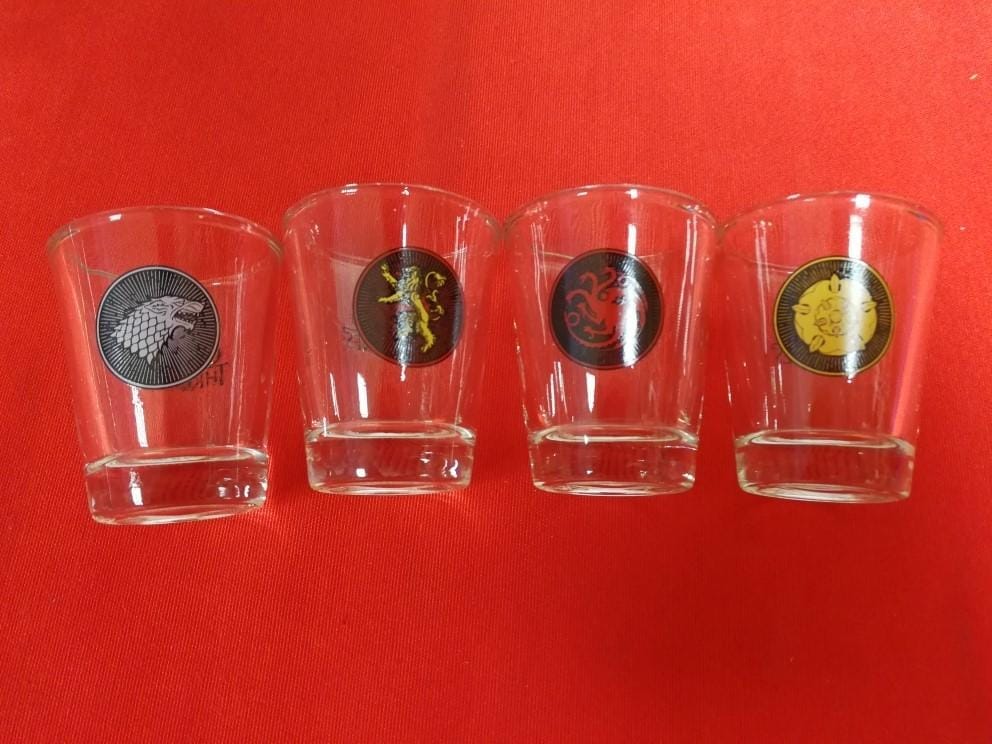 GP85017 Juego de 4 vasos de chupito Juego de Tronos - Espadas y Más