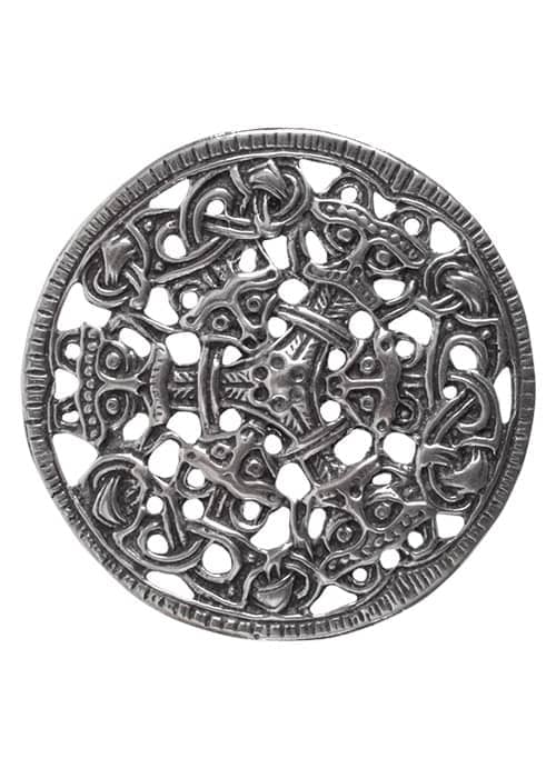 Gran broche vikingo en estilo Borre hecho de plata 1404218230 - Espadas y Más