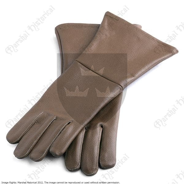 Guantes históricos para recreación - Cuero - Espadas y Más