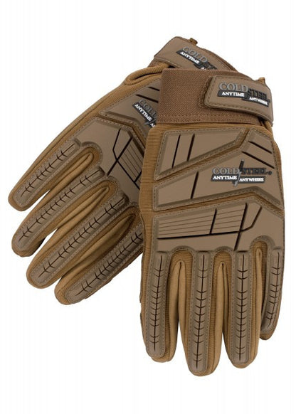 Guantes tácticos de acero frío, Coyote Tan CST-GL2 - Espadas y Más