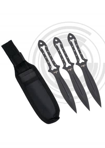 H7114 SET DE 3 CUCHILLO LANZADOR - Espadas y Más