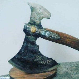 Hacha Leviatán o de Kratos God of War (fabricación propia) Leviathan - Espadas y Más
