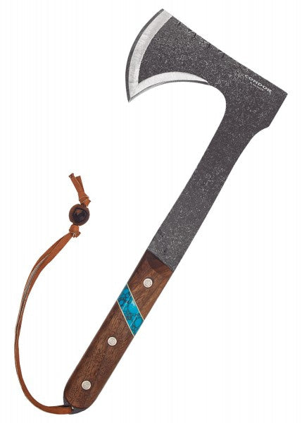 Hacha Tomahawk de río azul, cóndor CTK-62730 - Espadas y Más