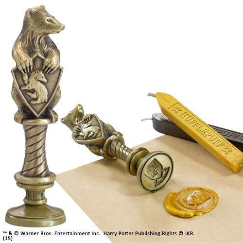 Harry Potter Sello de lacre Hufflepuff 10 cm NN7088 - Espadas y Más