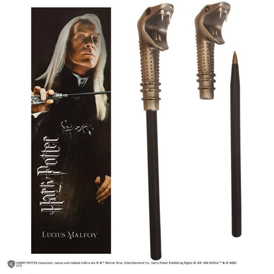 Harry Potter Set Punto de libro y Boligrafo Lucius Malfoy NN7984 - Espadas y Más