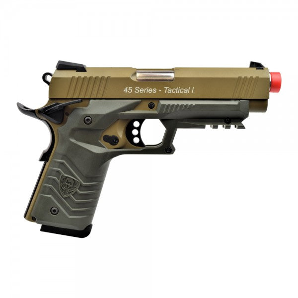 PISTOLA GAS HFC TACTICAL 1911(HG 171B)(HG 171S)(HG 171T)(HG 171G) - Espadas y Más