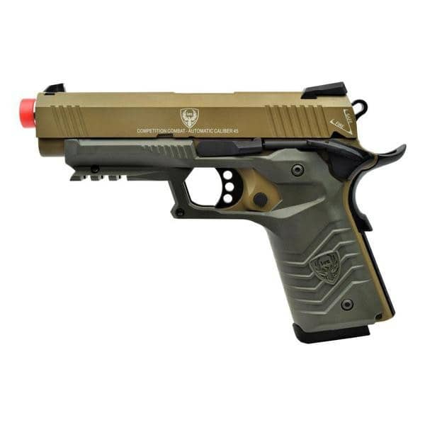 PISTOLA GAS HFC TACTICAL 1911(HG 171B)(HG 171S)(HG 171T)(HG 171G) - Espadas y Más