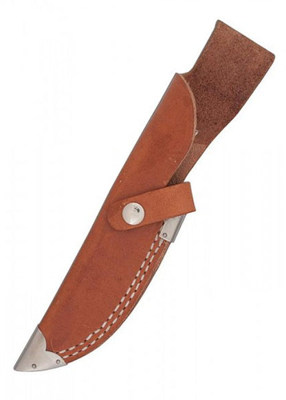 Cuchillo de caza berrendo con hoja de punta de arrastre y mango de asta de ciervo Hanwei HN-KH2505 - Espadas y Más
