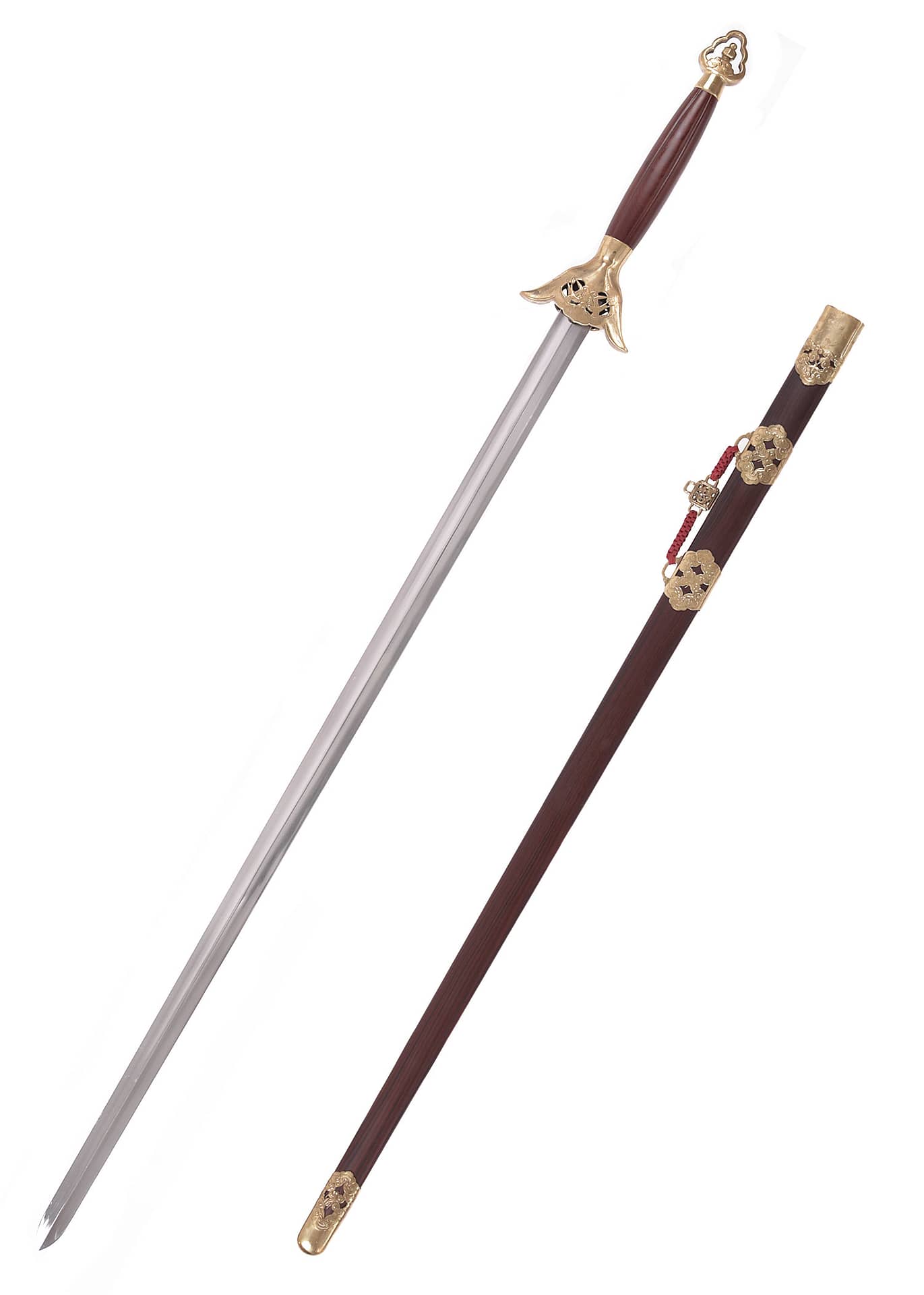 Espada Jian de una mano con motivo de golondrina SH2398 - Espadas y Más