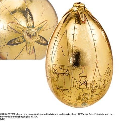 Imagen de Huevo de oro Torneo de los 3 Magos 1:1 Tamaño real Harry Potter NN7267 parte de nuestra colección en Espadas y más, sitio oficial.