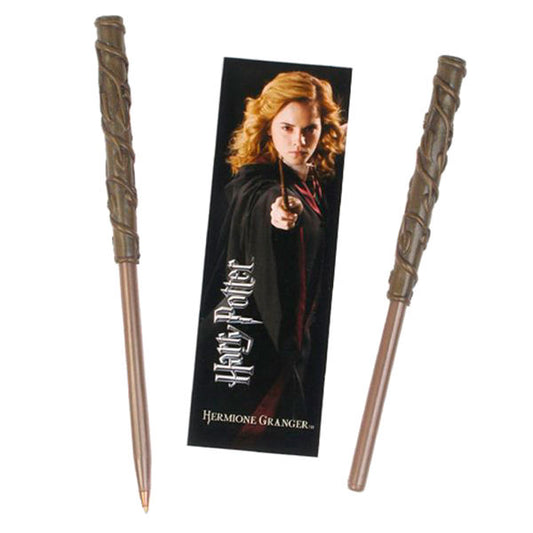 Imagen de Varita boligrafo y marcapaginas Hermione Granger Harry Potter Facilitada por Espadas y más