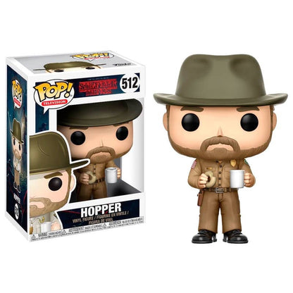 Figura POP Stranger Things Hopper 5 + 1 Chase - Espadas y Más