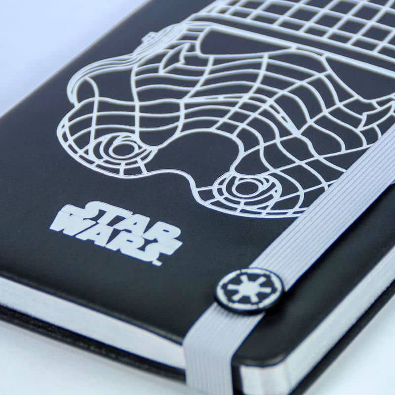 Cuaderno A5 premium Stormtrooper Star Wars - Espadas y Más