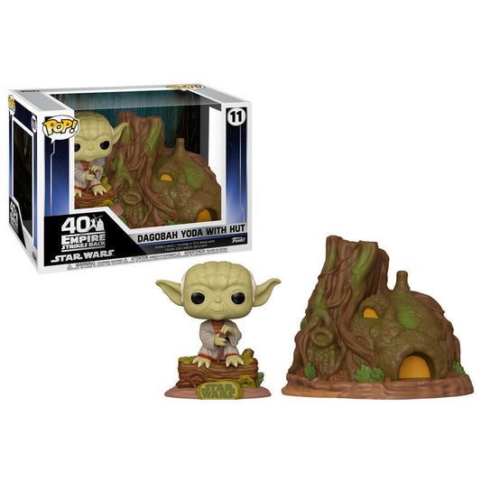 Imagen de Figura POP Star Wars Yoda's Hut Facilitada por Espadas y más
