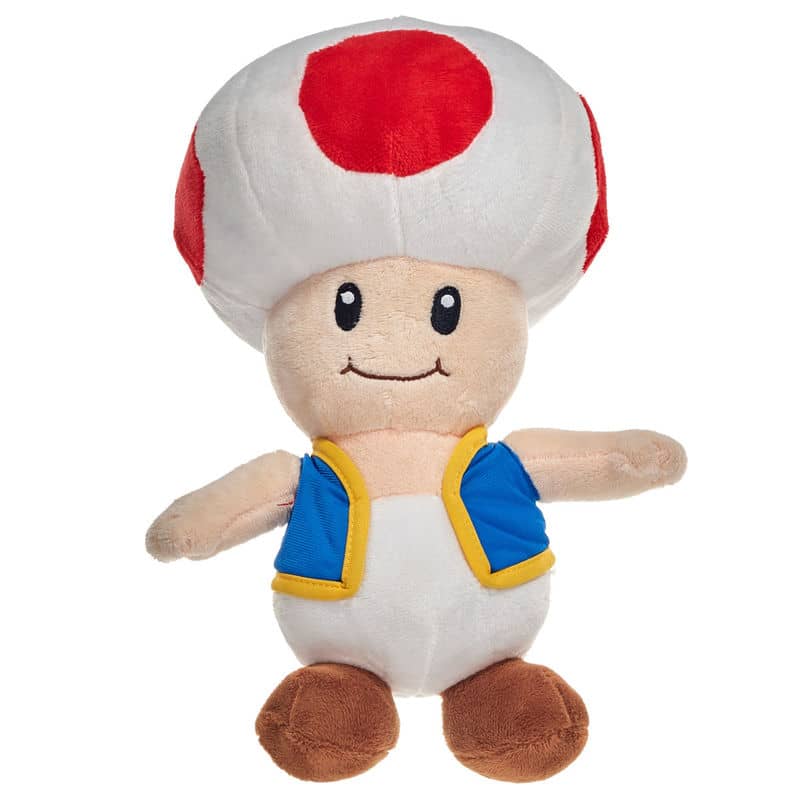 Peluche Toad Mario Bros soft 30cm - Espadas y Más