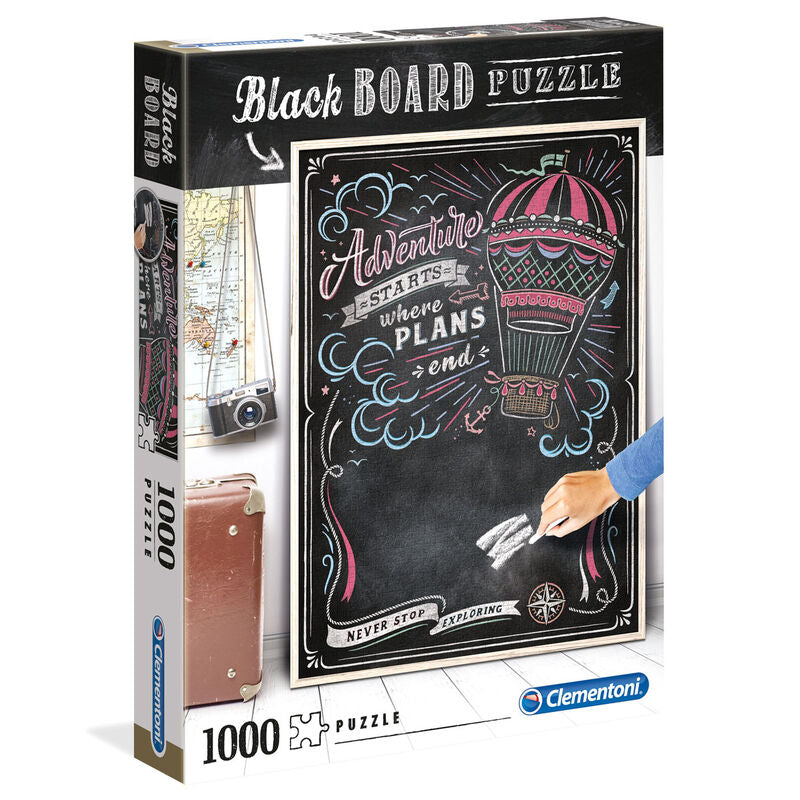 Imagen de Puzzle Travel Black Board 1000pzs Facilitada por Espadas y más