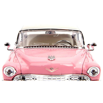 Set figura + coche metal Cadillac Fleetwood 1955 Elvis Presley - Espadas y Más