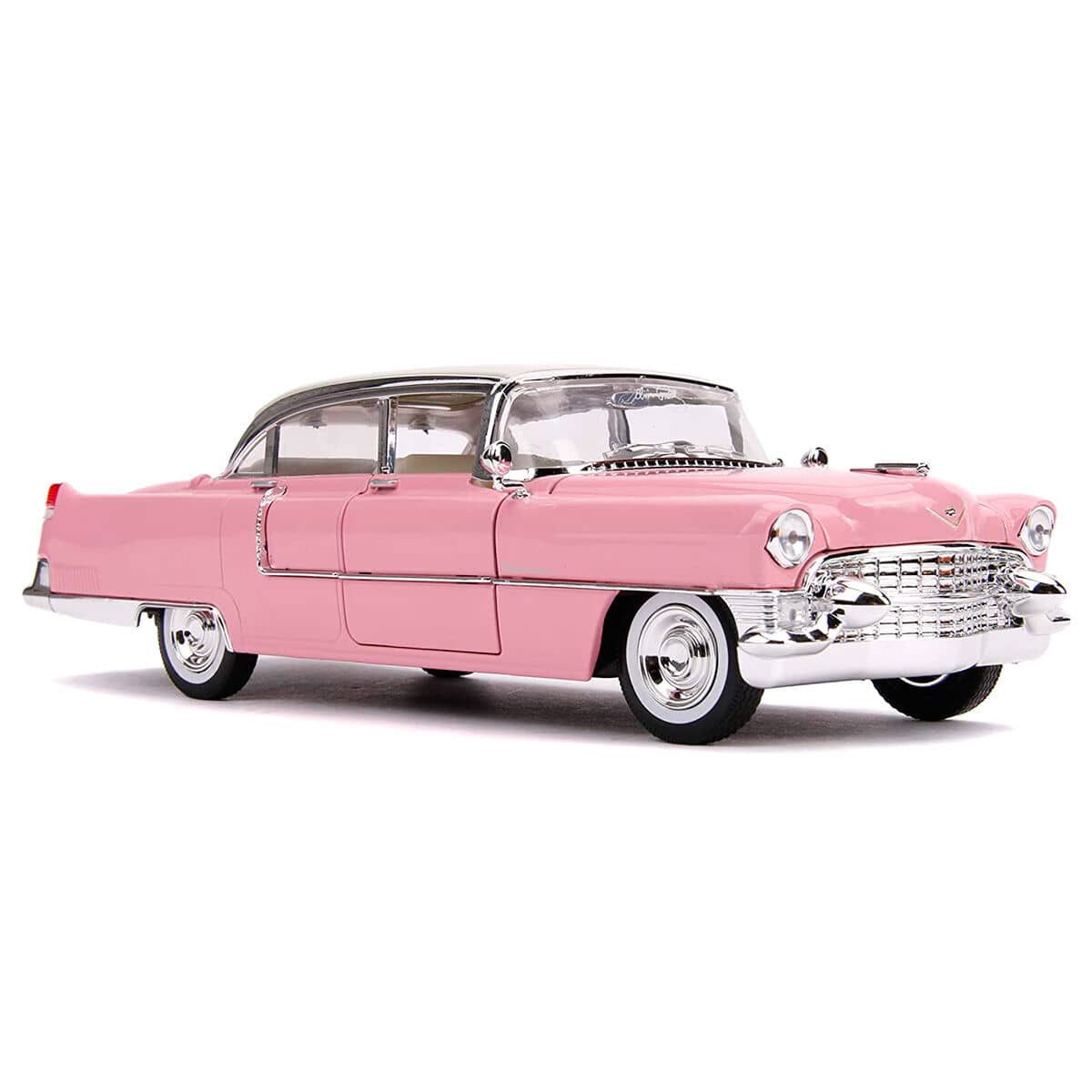 Set figura + coche metal Cadillac Fleetwood 1955 Elvis Presley - Espadas y Más