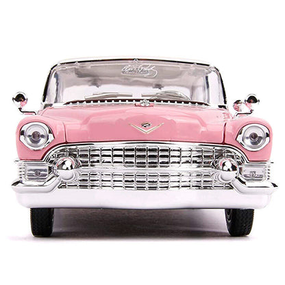 Set figura + coche metal Cadillac Fleetwood 1955 Elvis Presley