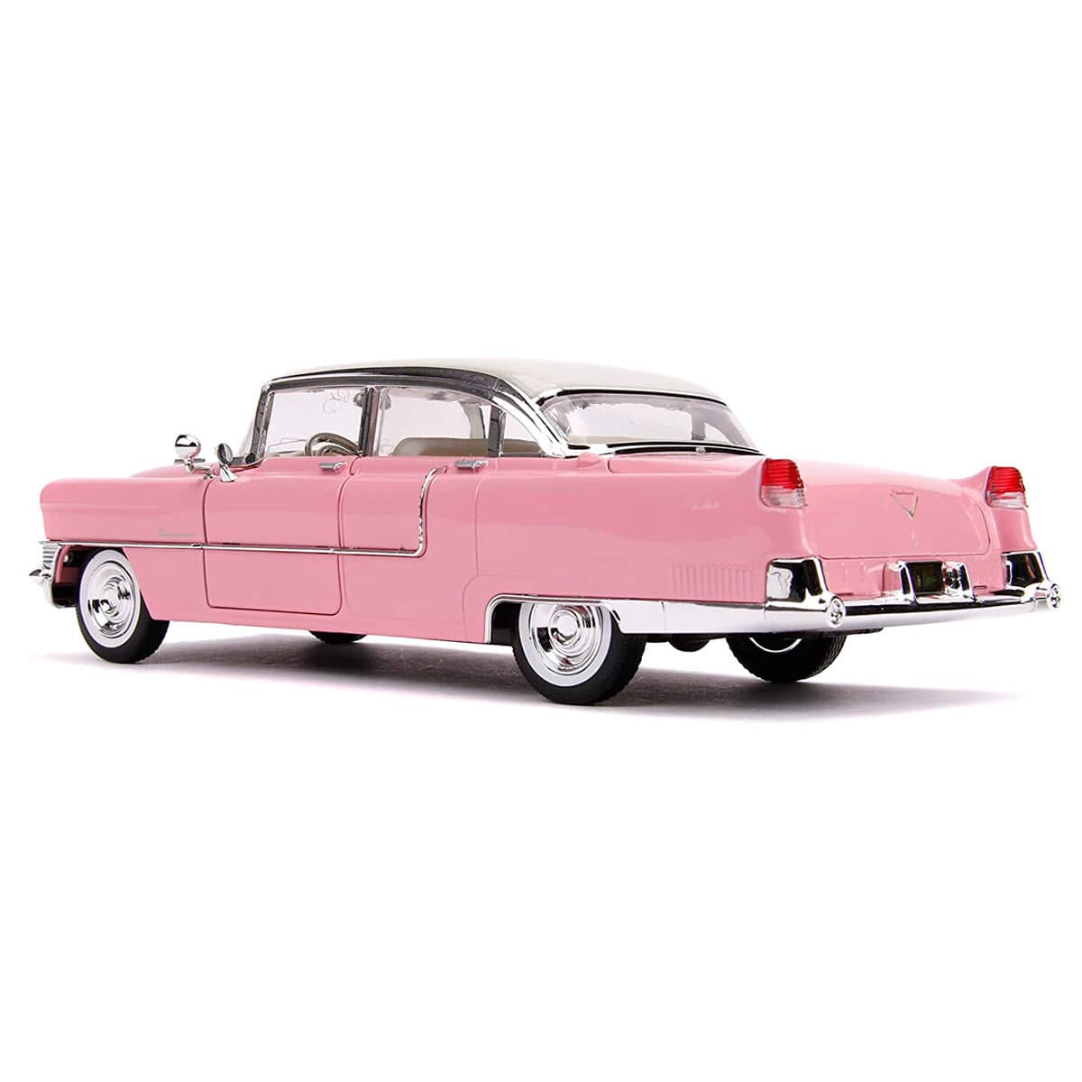 Set figura + coche metal Cadillac Fleetwood 1955 Elvis Presley