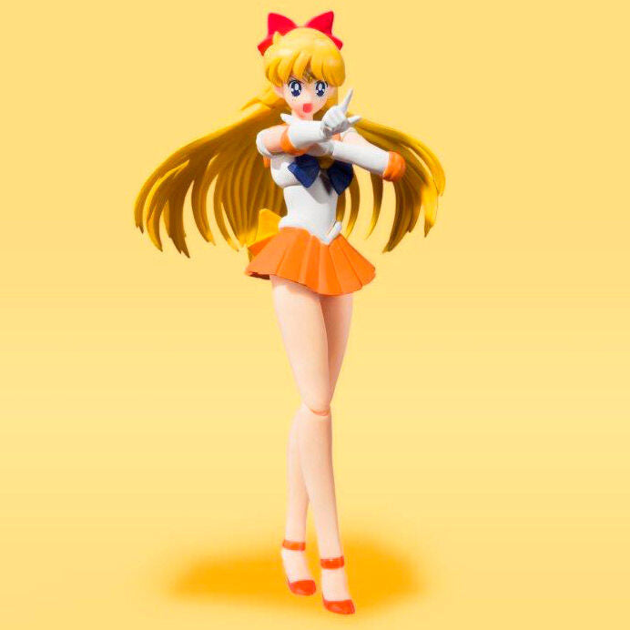 Figura Sailor Venus Animation Color Edition Sailor Moon 14cm - Espadas y Más