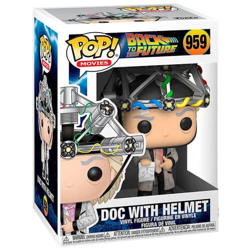 Figura POP Back To The Future Doc with Helmet - Espadas y Más