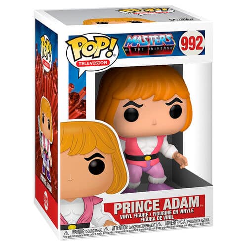 Figura POP Masters Of The Universe Prince Adam - Espadas y Más