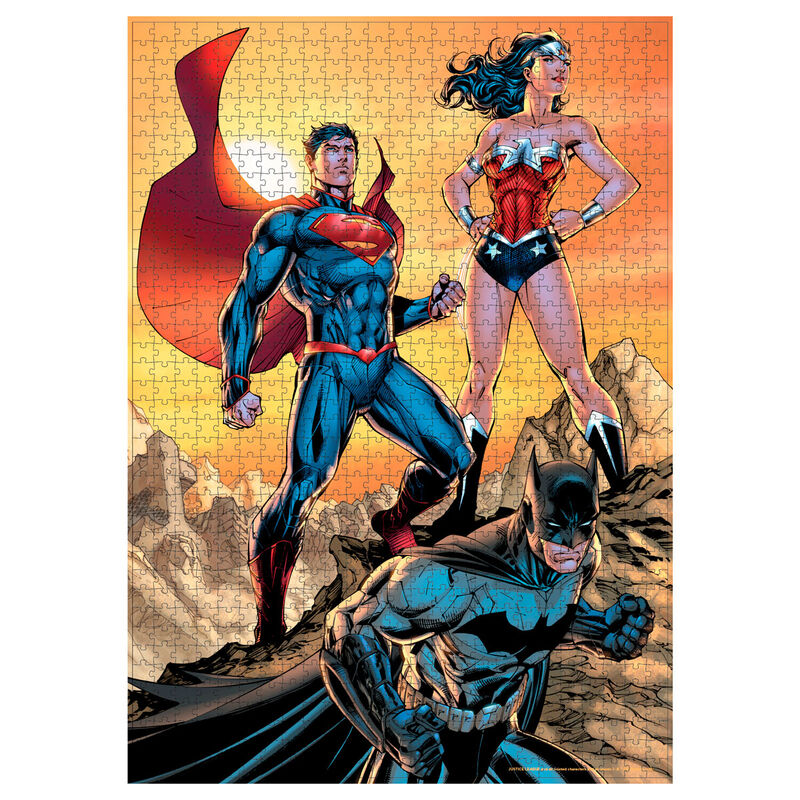 Imagen de Puzzle Liga de la Justicia DC Comics 1000pzs Facilitada por Espadas y más