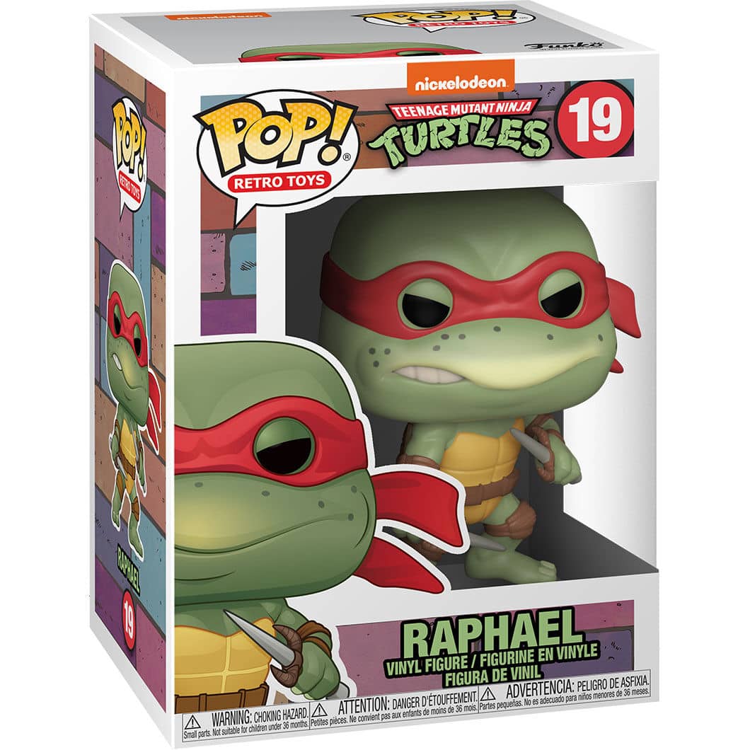 Figura POP Las Tortugas Ninja Raphael - Espadas y Más