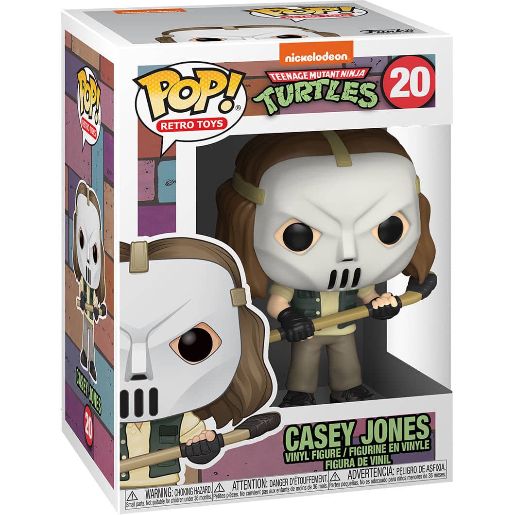 Figura POP Las Tortugas Ninja Casey Jones - Espadas y Más
