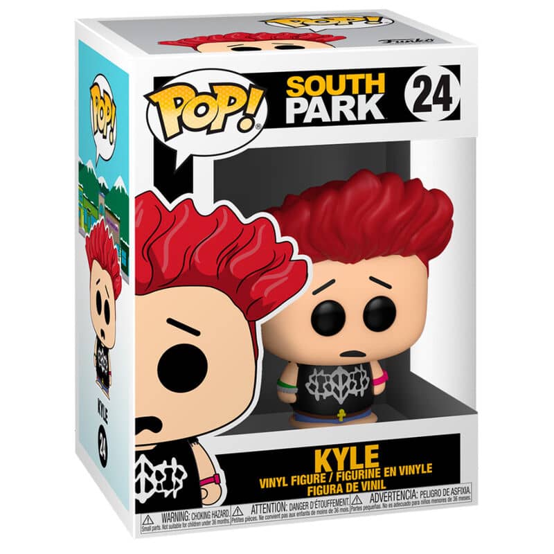 Figura POP South Park Jersey Kyle - Espadas y Más