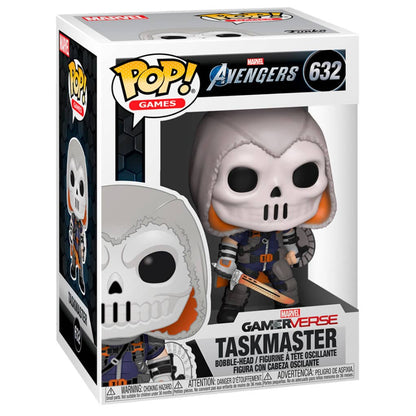 Figura POP Marvel Avengers Game Taskmaster - Espadas y Más