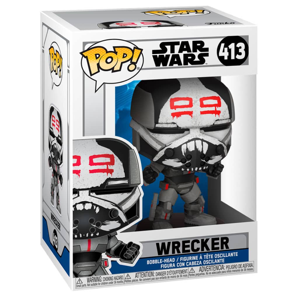 Figura POP Star Wars Clone Wars Wrecker - Espadas y Más