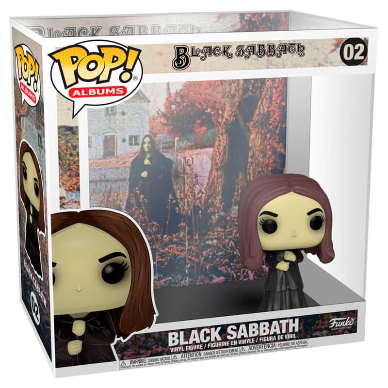 Figura POP Black Sabbath with Album Case - Espadas y Más