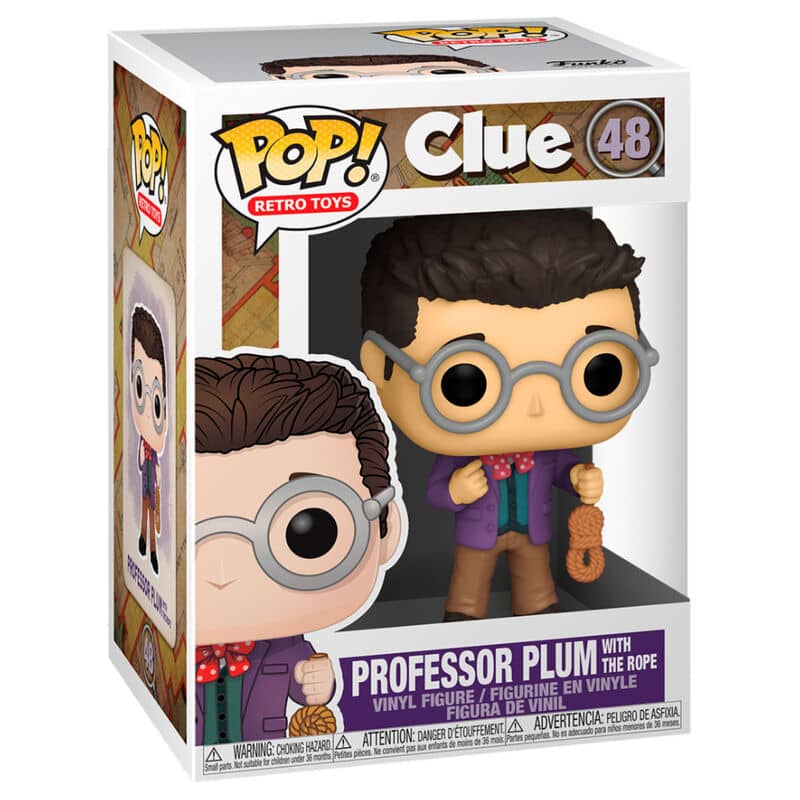 Figura POP Cluedo Professor Plum with Rope - Espadas y Más