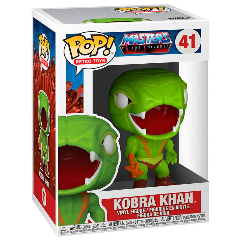Figura POP Masters of the Universe Kobra Khan - Espadas y Más