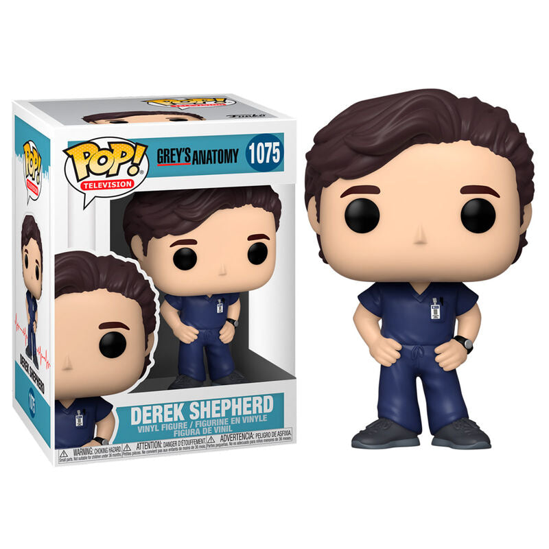 Figura POP Grey s Anatomy Derek Shepherd - Espadas y Más