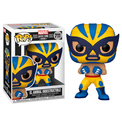 Figura POP Marvel Luchadores Wolverine El Animal Indestructible - Espadas y Más