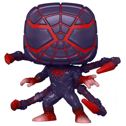 Figura POP Marvel Spiderman Miles Morales Programmable Matter Suit - Espadas y Más