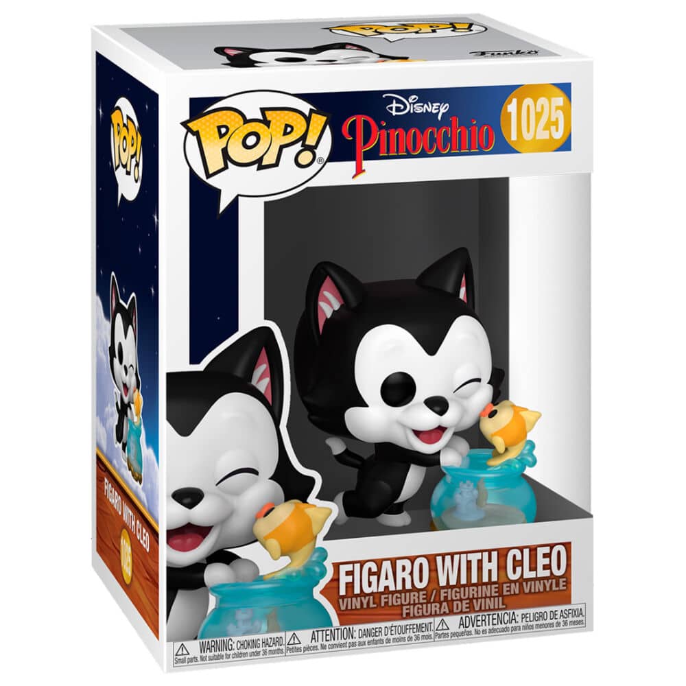 Figura POP Disney Pinocho Figaro Kissing Cleo - Espadas y Más